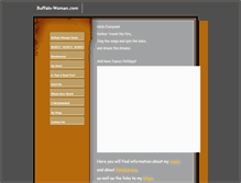 Tablet Screenshot of buffalo-woman.com